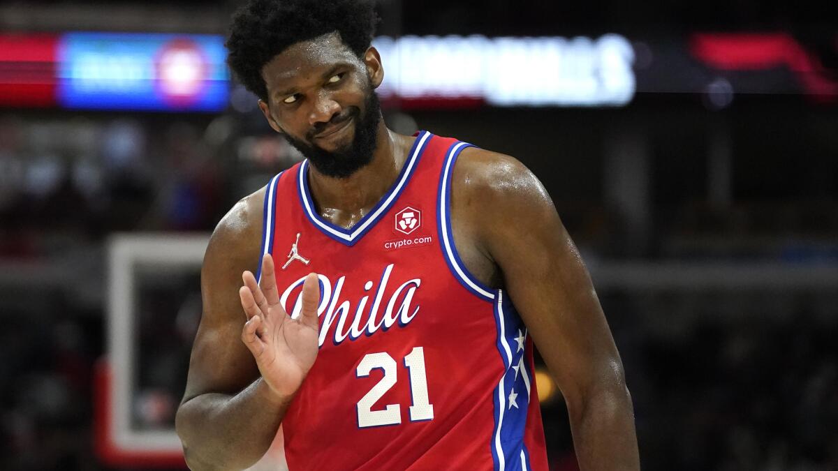 Joel embiid red 2025 jersey